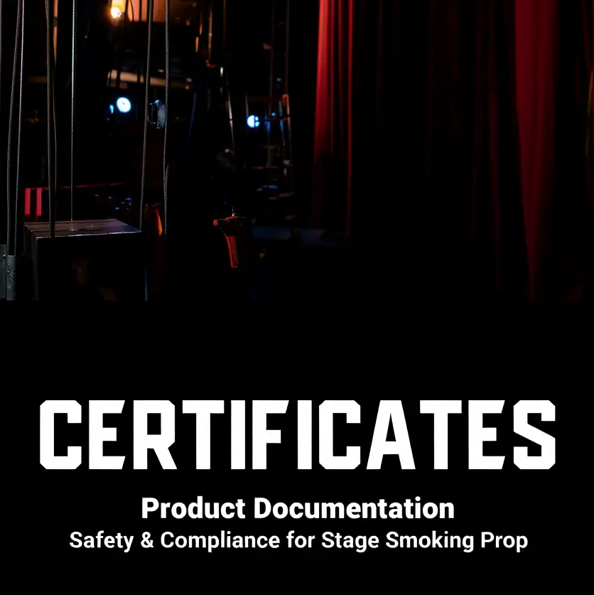 Certifikater og produktdokumentation